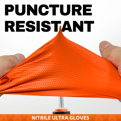 BEASTEK Nitrile Ultra™ Disposable Gloves, 7 Mil Heavy Duty Powder Free Industrial Grade Multi-Use for Lab, Cleaning, Cooking, Gardening, Mechanic, 100 pcs (Large)