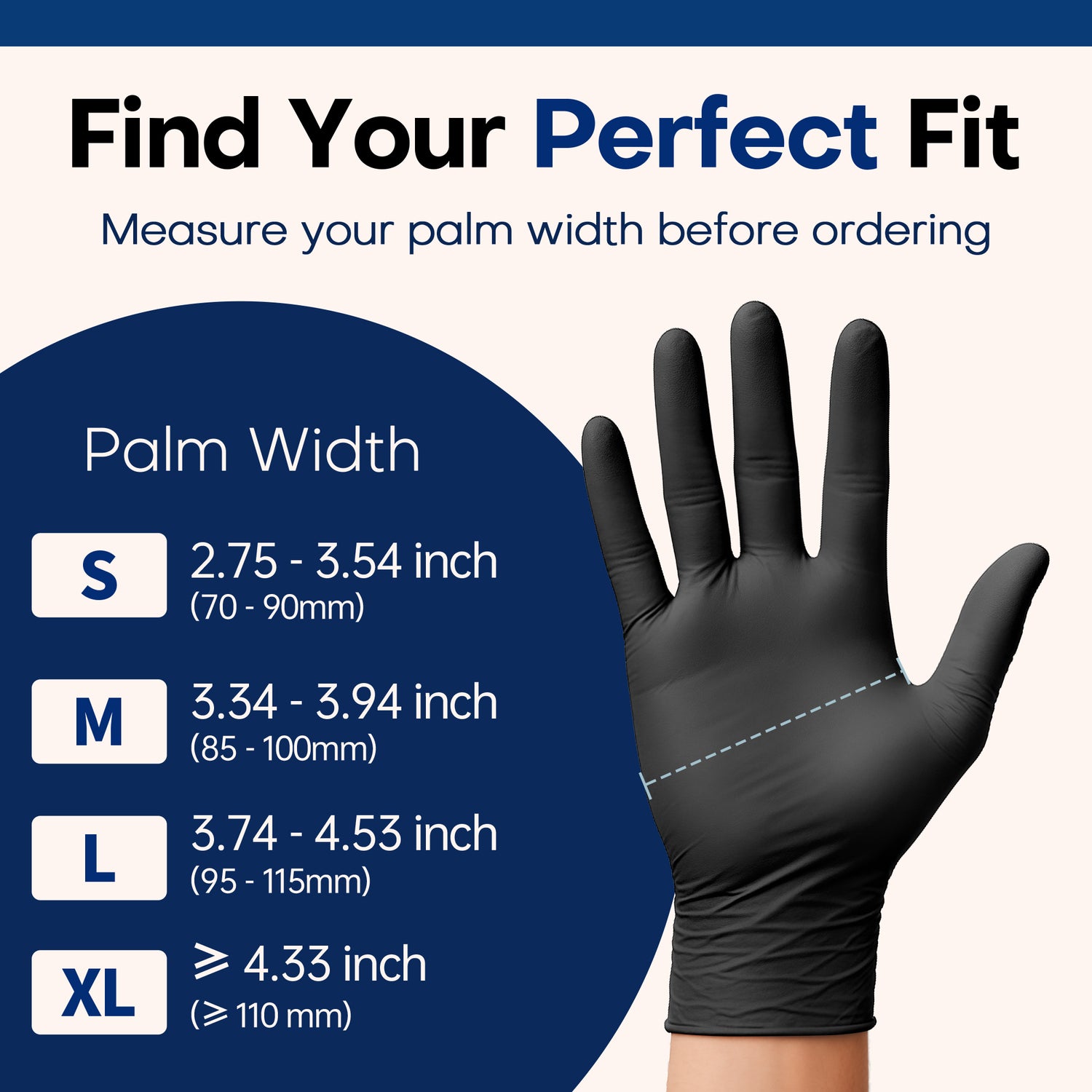 SOFT MAX Nitrile Gloves, 1000 Count Latex-Free Powder-Free Non-Sterile Medical Disposable Glove, Black